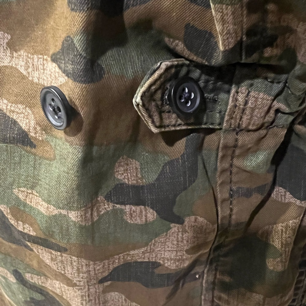 Banana Republic Women's Camo Military Utility Jacket - Picture 5 of 9